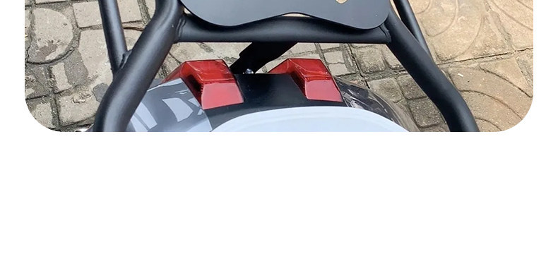 Suitable for Tailg Cangqiong Electric Vehicle Rear Rack, Thickened Tail Box Bracket, Electric Motorcycle Delivery Rack Modification Accessories
