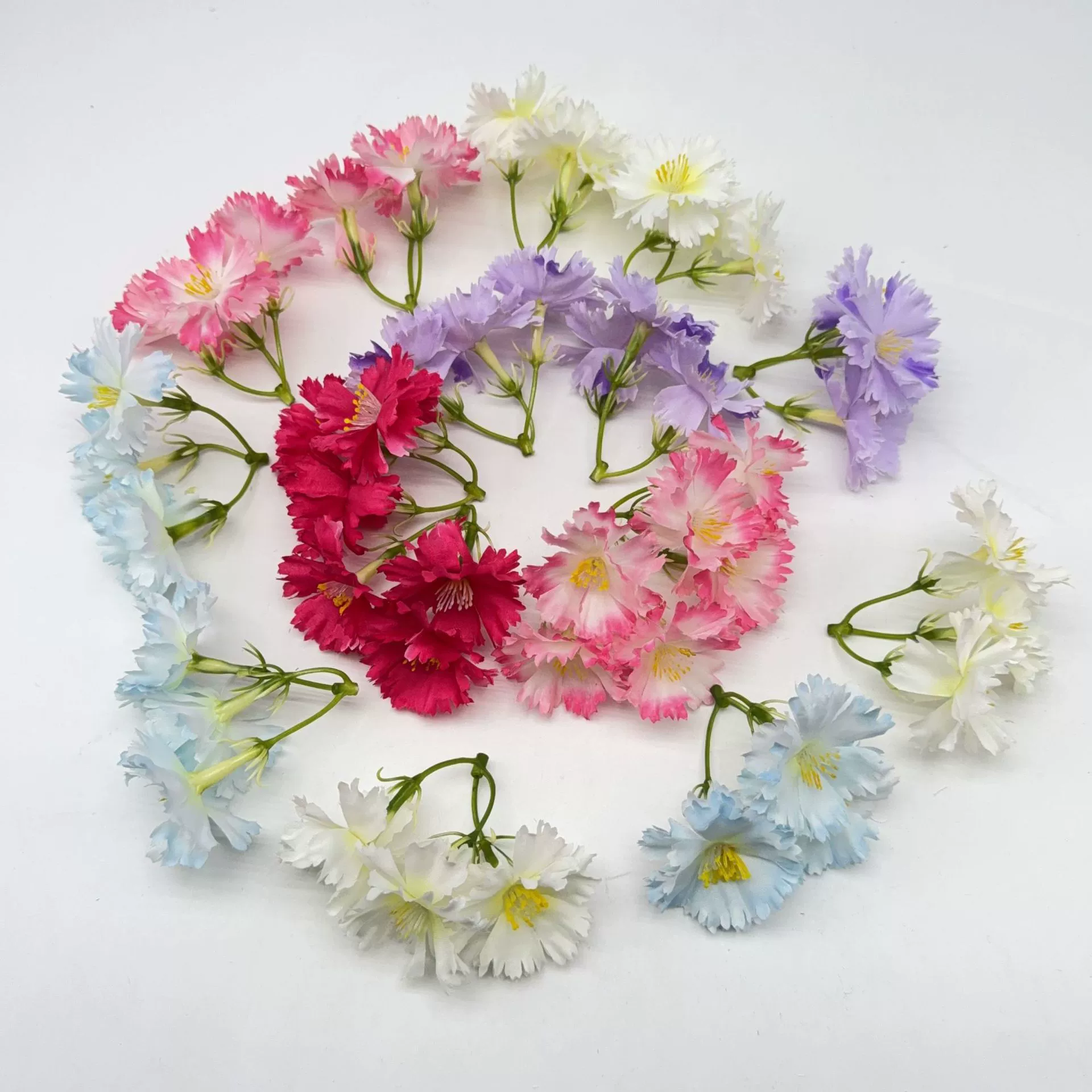 Искусственный сиреневый букет в лесном стиле, пластиковый цветок, сделай сам, соломенная шляпа, украшение для одежды, шелковый цветок, искусственный цветок, материал гирлянды ручной работы