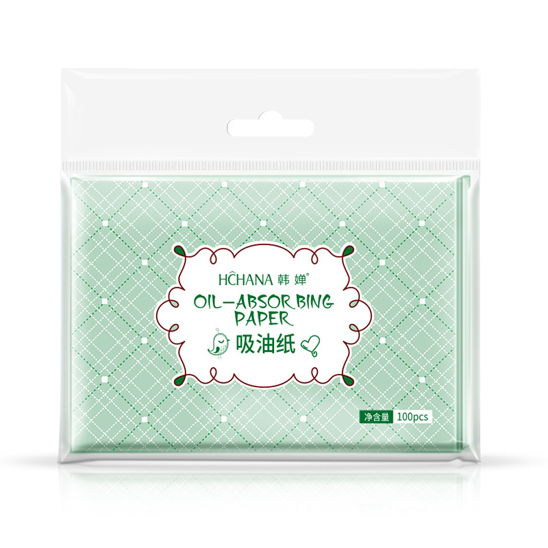 Oil-absorbing paper 6*9cm*100 pieces