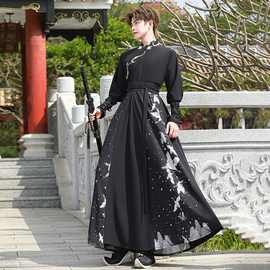 汉服男装中国风武侠剑客古风学生帅气男士古装大码新中式国潮男装