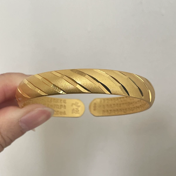 Meteor shower sand gold plating and thickening (actual photo)
