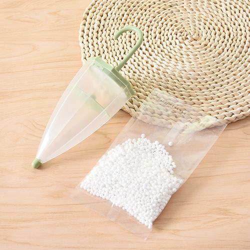 Wardrobe umbrella dehumidification box, hanging creative moisture-absorbing dehumidifier storage box, indoor moisture-proof desiccant dehumidification bag