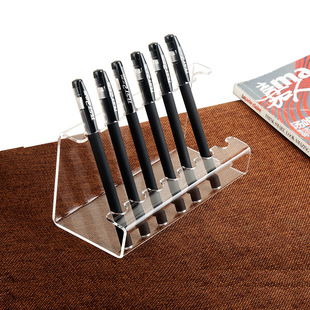 Stationery Store Pen Display Rack Multi-Grids Multi-Functional Transparent Pen Makeup Display Rack Ballpoint Pen Display Rack Gel Pen
