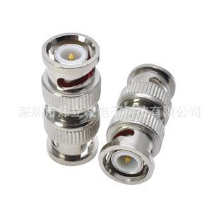 BNC-KK surveillance video adapter bnc male-to-male straight head Q9 double head connector revolution male connector