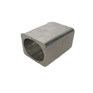 Extruded lithium battery shell 6063 blank CNC machining drilling tapping aluminum fittings sandblasting alumina parts
