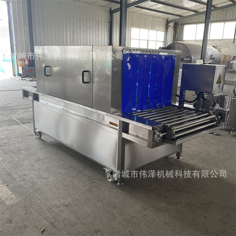 不锈钢隧道式冷链消毒机 智能雾化消杀机 六面消毒设备伟泽牌