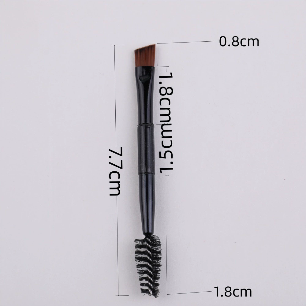 Makeup Brush Set, 11-Piece Multi-Tool Kit, aluminum ferrule, assorted eye & lip tips