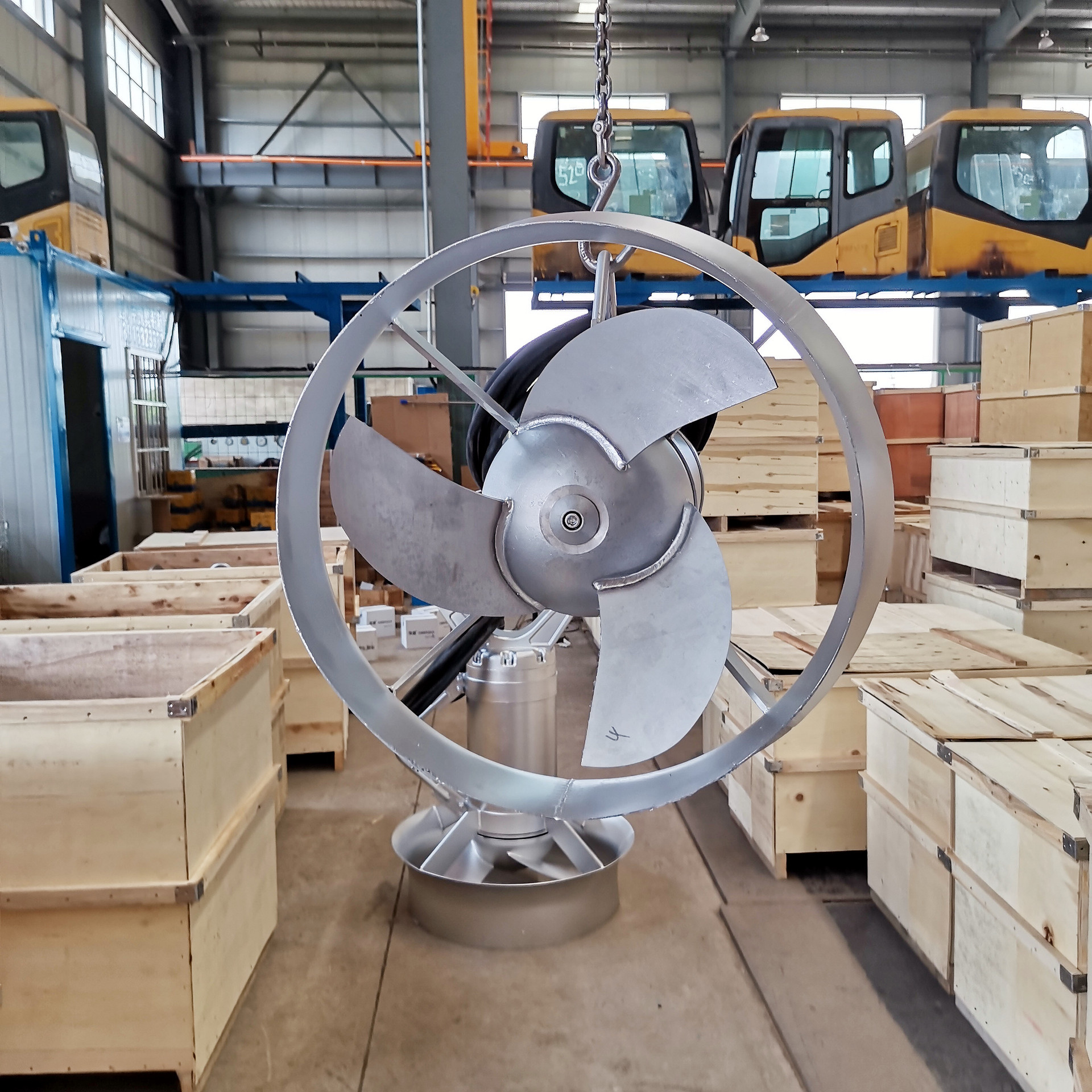 潜水搅拌机技术参数 南京凯普德   电动污水搅拌机