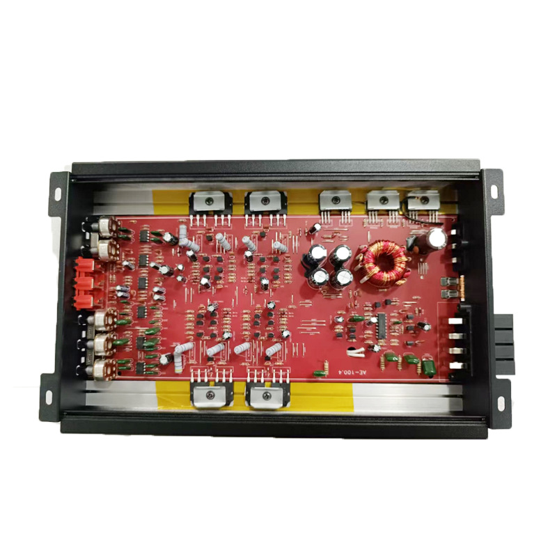 Manufacturer Car Audio Four-Way 4-Channel High-Power 5000W Car Amplifier 12V Audio Modified Subwoofer