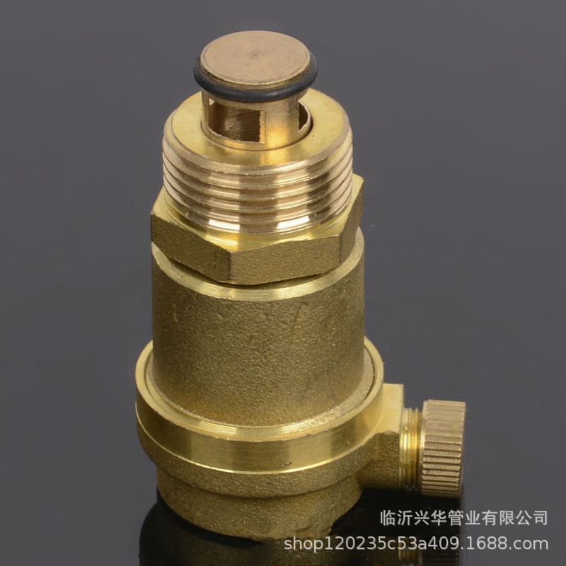 全铜铜排气阀 侧排 采暖炉出气阀 厂家批发