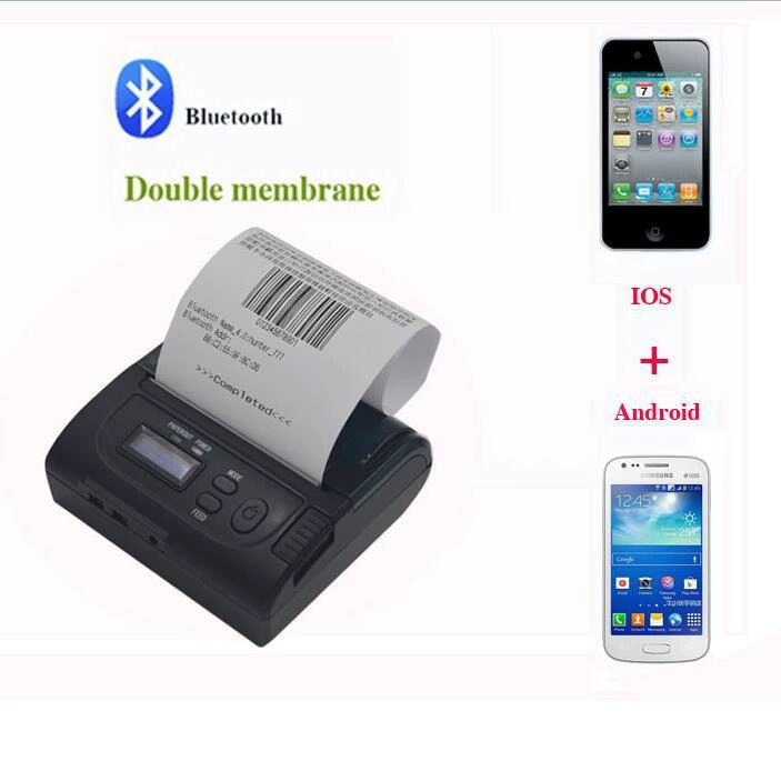 Ручной термопринтер 80 мм, Bluetooth, продажа с завода