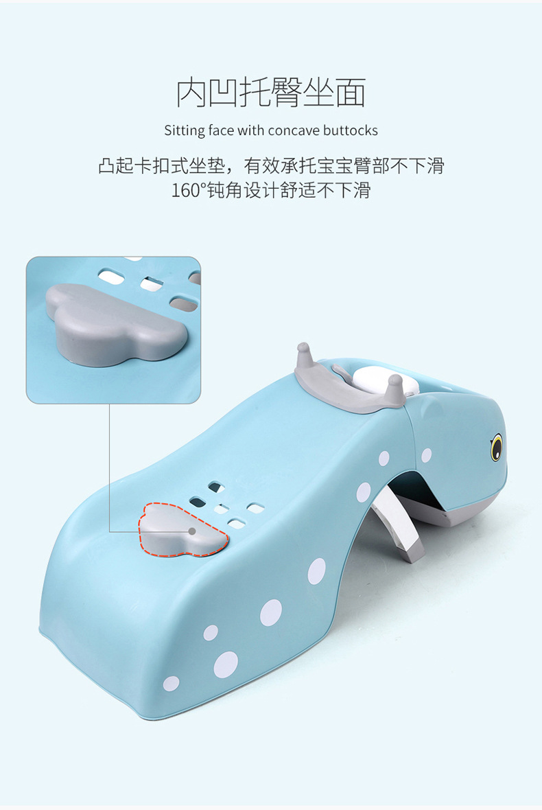 儿童折叠洗头椅男女宝宝加大洗头神器小孩洗头床