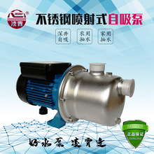 广东凌霄牌家用304不锈钢喷射式自吸泵 凌霄住宅220V单相增压水泵