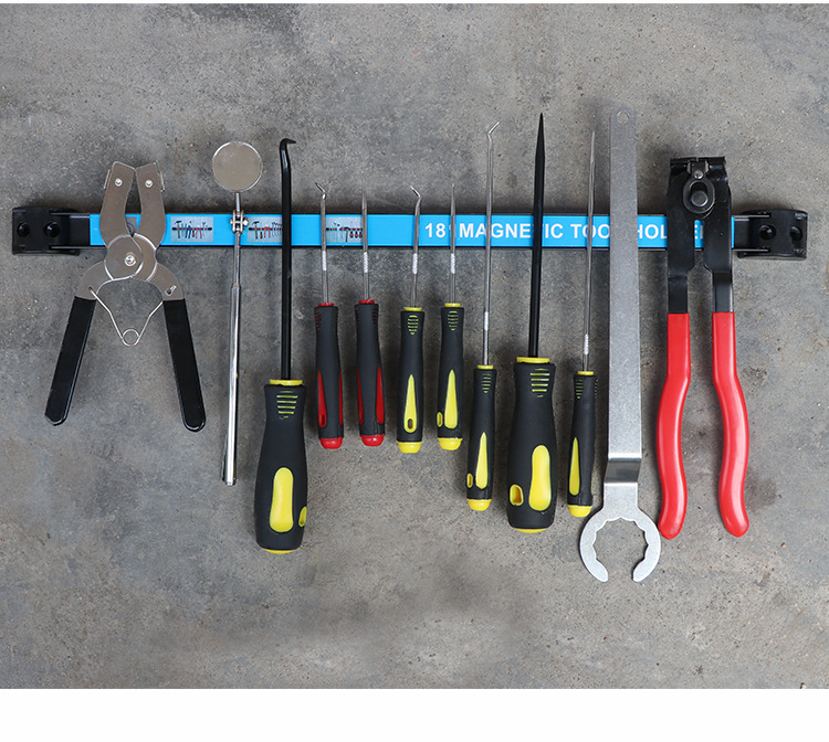 Magnetic tool magnetic frame car repair suction magnet wall hanging storage rack hanging strip box plate auto repair Auto Protection hardware tools