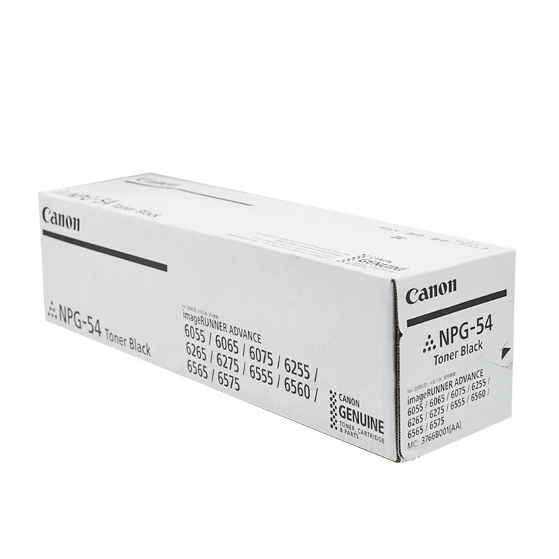 Оригинальный Canon NPG-54 Чернила/Угольный порошок Коробка Черный Подходит IR 6055 6065 6075 6255 Coper