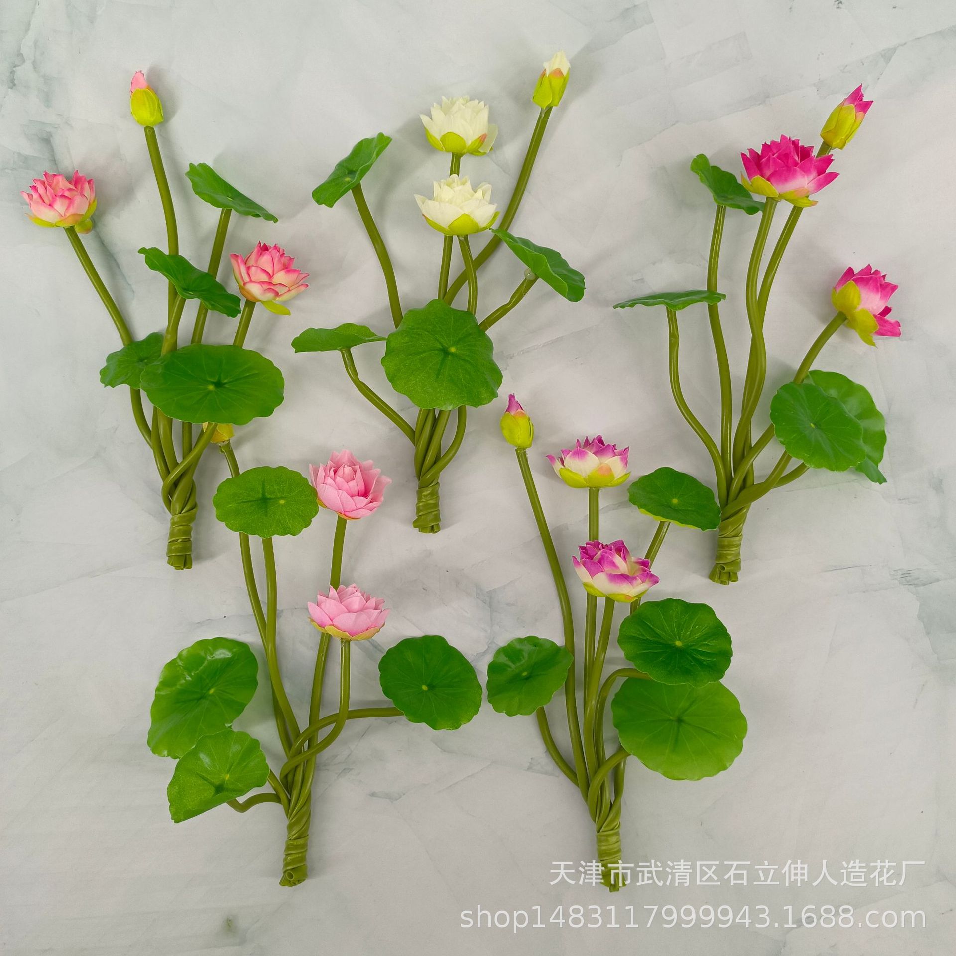 모조 연꽃, 작은 연꽃, 수련, 조화, 불교 사원, 가정, 호텔, 어항 장식품, 공사 장식 꽃, 도매 M3