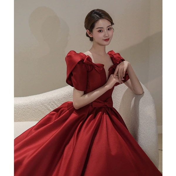 Red dress