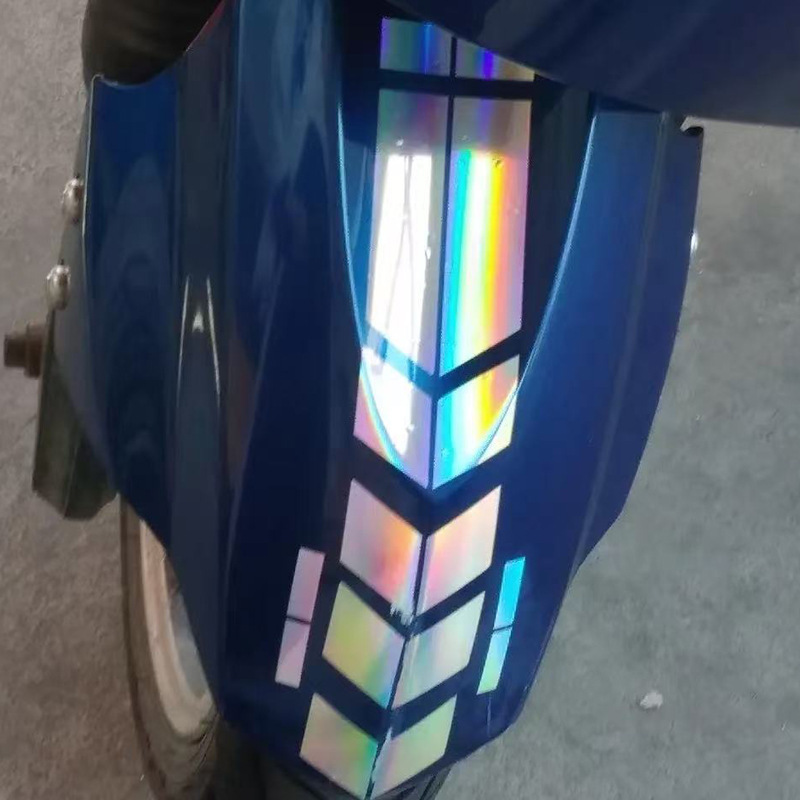 電動バイク反射ステッカーレーシングストリートランニングタートル牛迅英 GW250 黄龍 600 フロントフェンダーステッカー|undefined