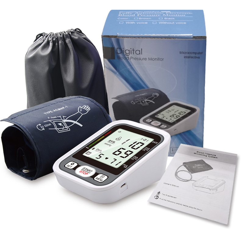 Foreign trade wholesale arm type blood pressure meter automatic…