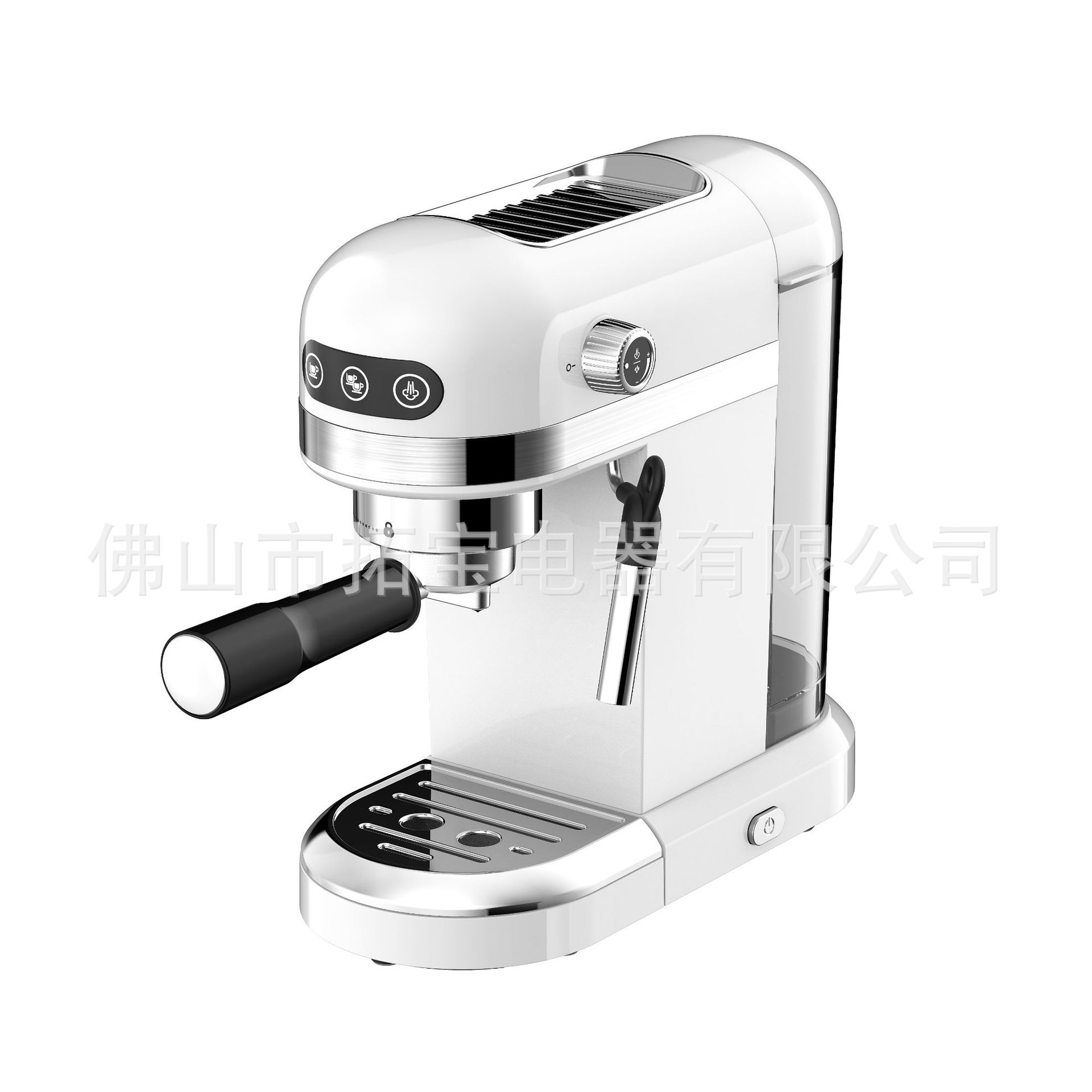 Coffelady italiano máquina de espresso automática bomba presión de espuma de leche máquina de café hogar 20bar presión