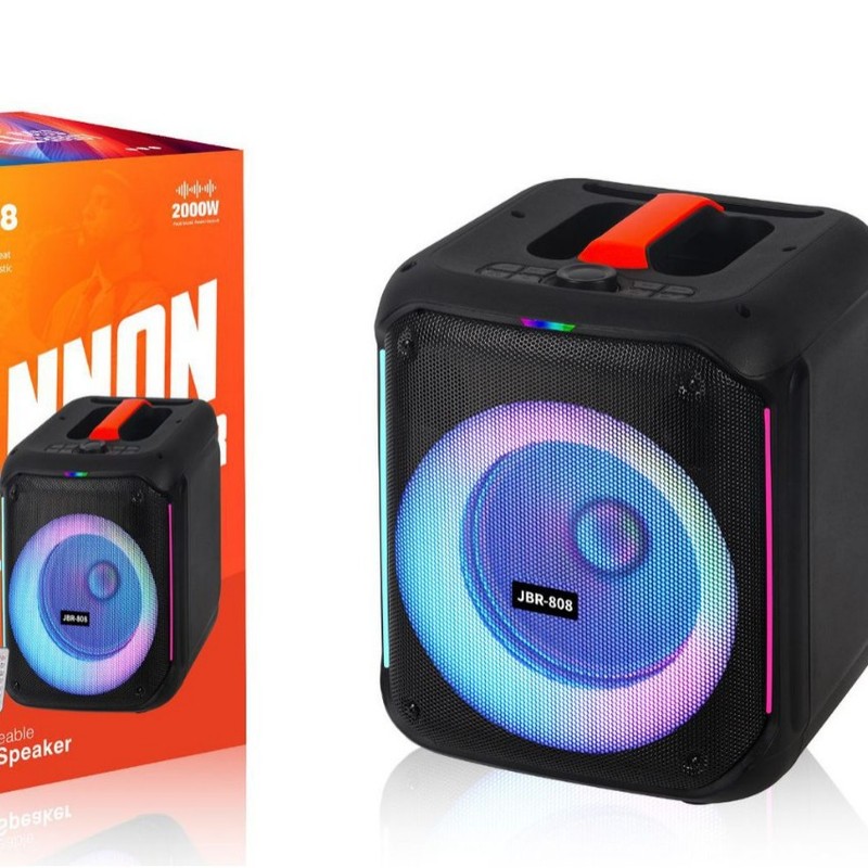 外国貿易 JBR 8inch ポータブルスクエアダンスバッテリーモバイルカラオケ屋外歌サウンド Bluetooth スピーカー|undefined
