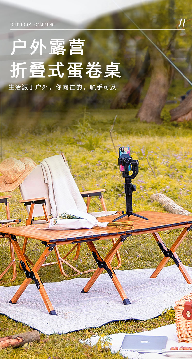 Dacheng Camping Picnic go folding Chair, Outdoor Portable camping Chair, Aluminum alloy camping Table, one-piece consignment pic 1