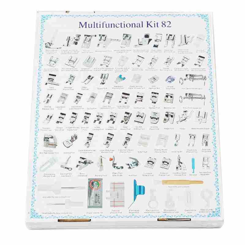 家用缝纫机压脚多功能缝纫配件32种42种52件62件压脚套装缝纫赠品