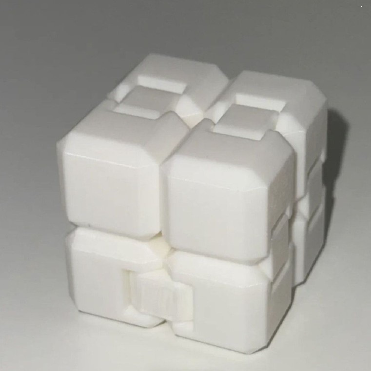 Impresión 3D descompresión descompresión infinita Rubik 's Dinger Tip Flip Cuadro Cambio Juguete de ventilación para niños