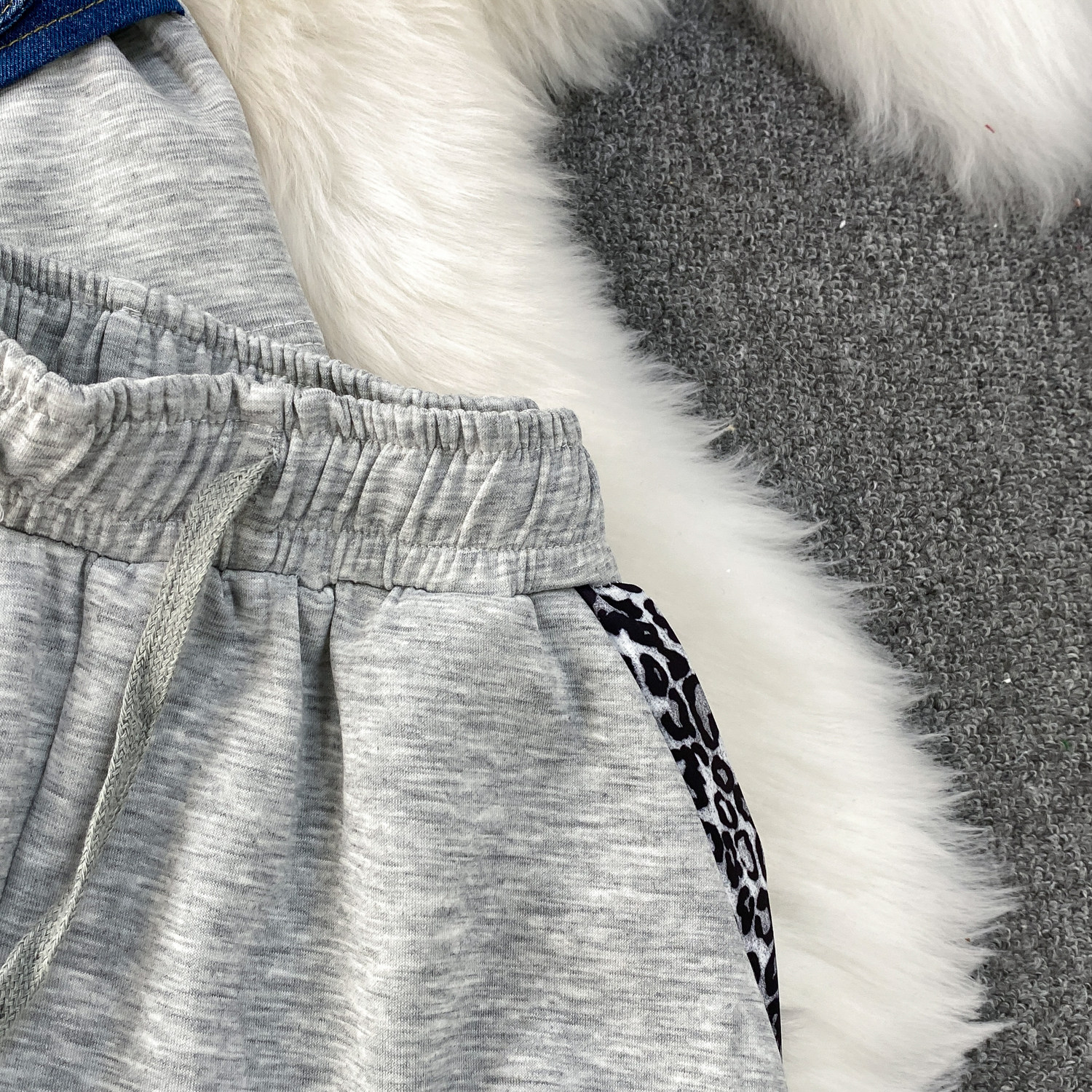 Women's Two Piece Set Denim Short Sleeved Top High-Waisted Slim Straight Leg Pants Fashion Slimming Wide Leg_ecoleips.com