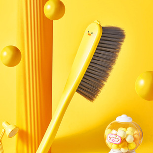 Cartoon Bed Brush Long Handle Bed Sweeping Soft Bristle Brush Broom Household Bed Cleaning Plastic Dust Removal Sofa Carpet Brush