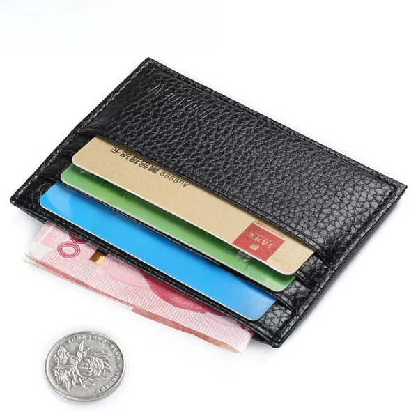 JINBAOLAI ultra-thin card Bag Men's multi-card coin purse small card bag bus card holder spot card bag