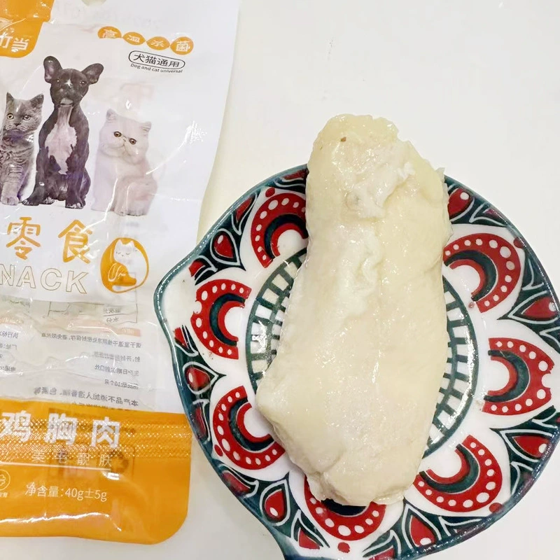 Кошачьи лакомства оптом, куриная грудка, куриная печень, 40 г, вареная куриная грудка, кошачьи лакомства, собачьи лакомства, консервы для кошек