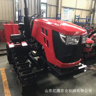 30马力履带式微耕机 旱地水田两用座驾式旋耕机 翻地开荒开沟机