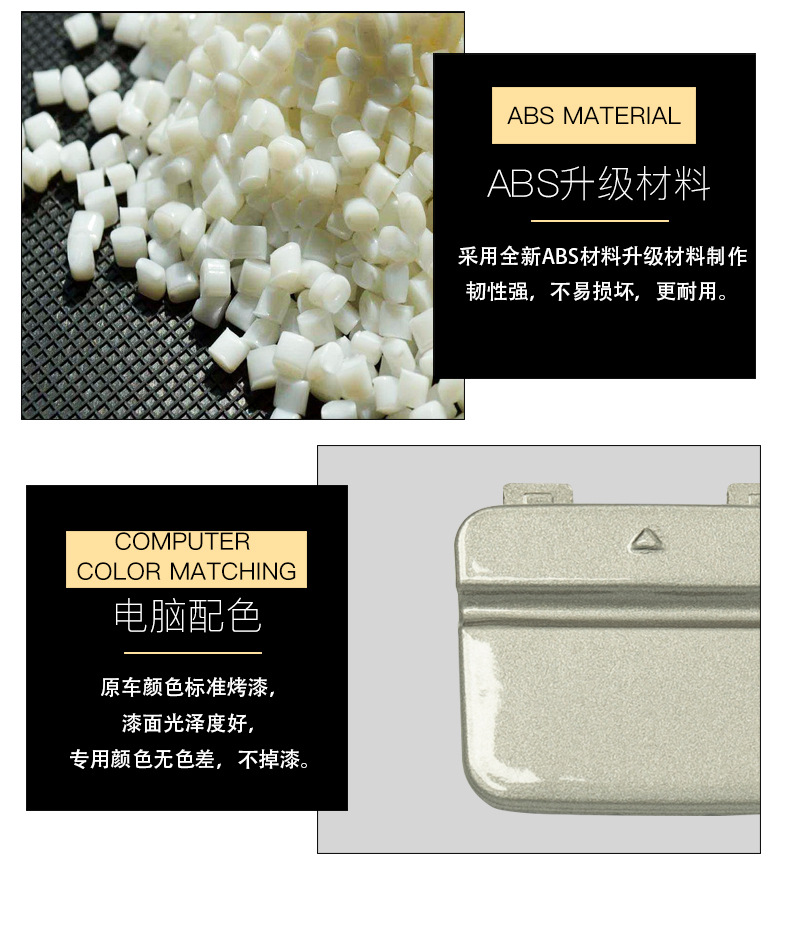 51127202673 is suitable for 09-12 BMW 3 Series tow cover E90 front and rear bumper tow hook cover