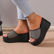 һ���͗l�y�¸���ЬŮ Women Slippers �¿��n��r�к����ЬŮ