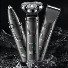 New Yangzi three-in-one men's multifunctional razor nose hair razor hair clipper beard razor wholesale