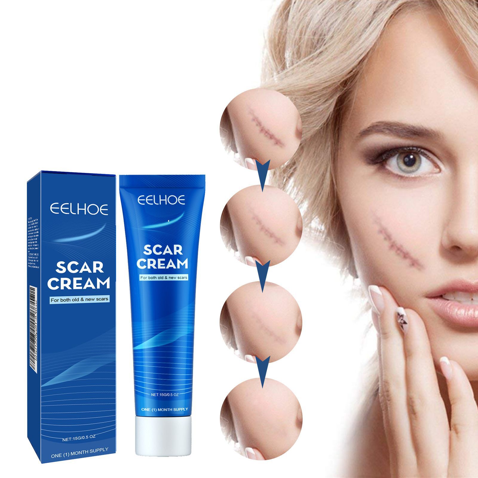 Eelhoe Skin Care Cream Gentle Care External Body Care Moisturizing Smoothing Skin Care Application Cream
