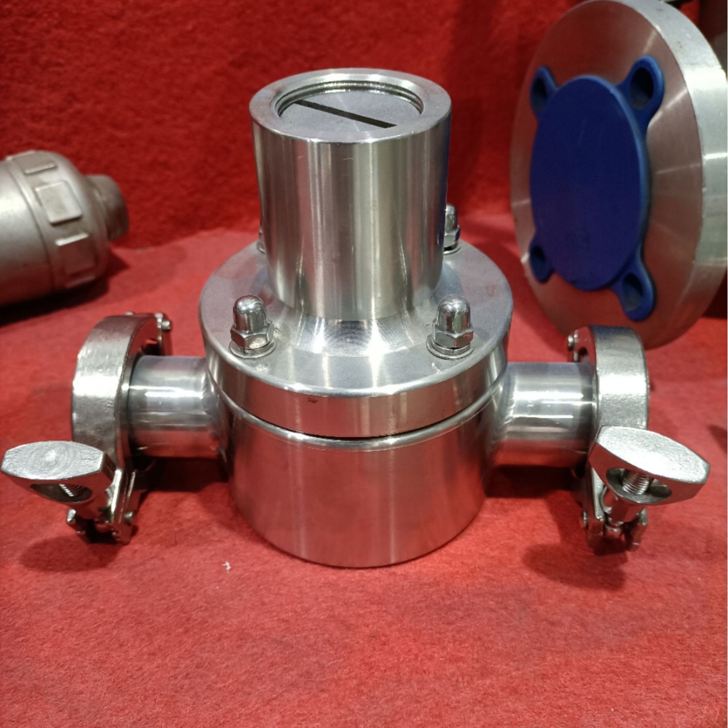 不锈钢卡扣快装背压阀 不锈钢316L材质