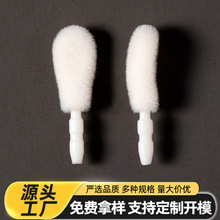 唇彩毛头植绒唇彩棉头一次性唇刷替换头唇彩刷头唇油包材唇釉刷头