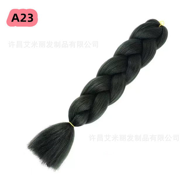 Trenzas africanas con cabello rosa渐 – materiales de alta temperatura, estilo boxeador