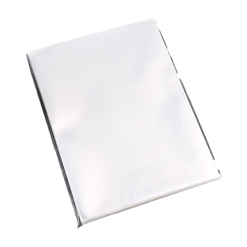 Papel de color 20 seda ultra-alta transparente CPP bolsa autoadhesiva bolsa de autosellado bolsa protectora bolsa de almacenamiento tarjeta postal escritura a5 tarjeta película