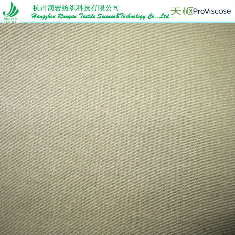 220gsm莱赛尔粘胶棉弹力布32*32+40D天丝粘胶棉弹力布 天枢弹力布