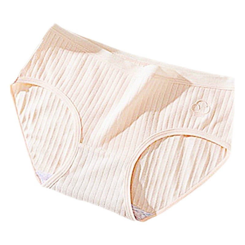 Погода трусики женские хлопчатобумажные бесшовные антибактериальные девушки 100% хлопковая промежность