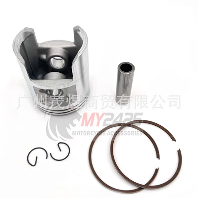 Piston, piston ring, piston pin TS125 for Suzuki