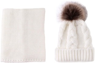Factory Direct Supply of Customized Various New Fashionable Thickeneded, Warm and Comfortable Kidsren's Winter Knitted Hats and Scarf Kits