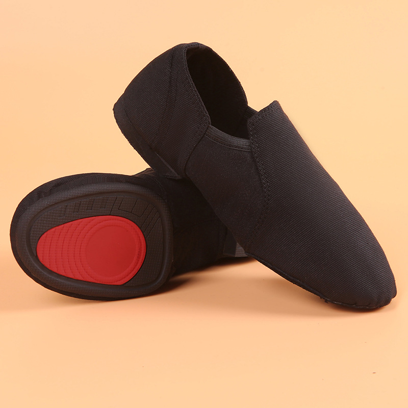 Zapatos de baile de jazz bajos modernos zapatos de práctica de cuerpo interior y exterior zapatos de baile de suela de goma Ballet étnico zapatos de baile clásico