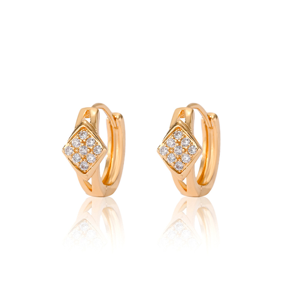 8g Weight Copper Ear Needle Material Zircon Inlay Material Earrings Classification 1 Pair Quantity Daily Occasion Copper Material Heart Shape, Crown, Rhombus Pattern Women's Gender Inlay Design Casual, Simple Style Style 1 Pair Casual Simple Style Heart Shape Crown Rhombus Inlay Copper Zircon Earrings 24