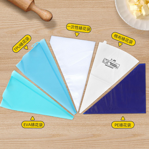 Decoration bag Baking tools TPU decoration bag Thickened cotton cream bag Disposable decoration bag EVA extrusion bag