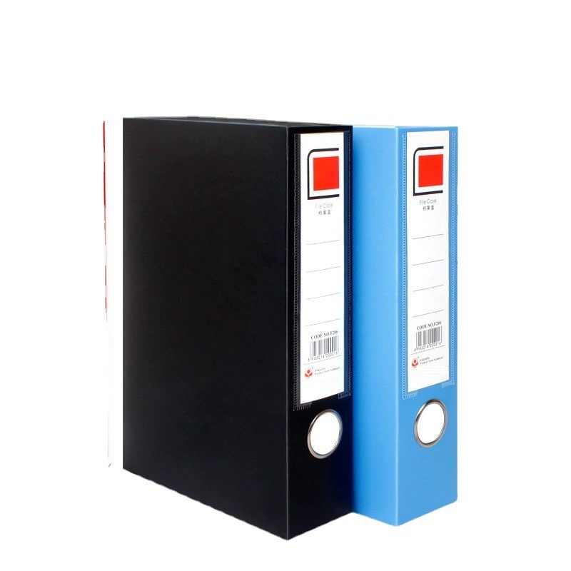 Fudekuai A5 file box F206 file box 3-inch data box 55MM finishing storage box sticky note box
