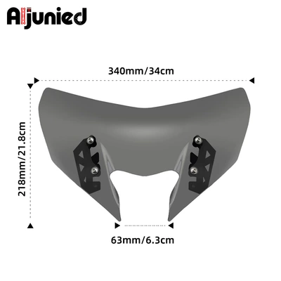 front windshield deflector wind – Motorcycle front windshield